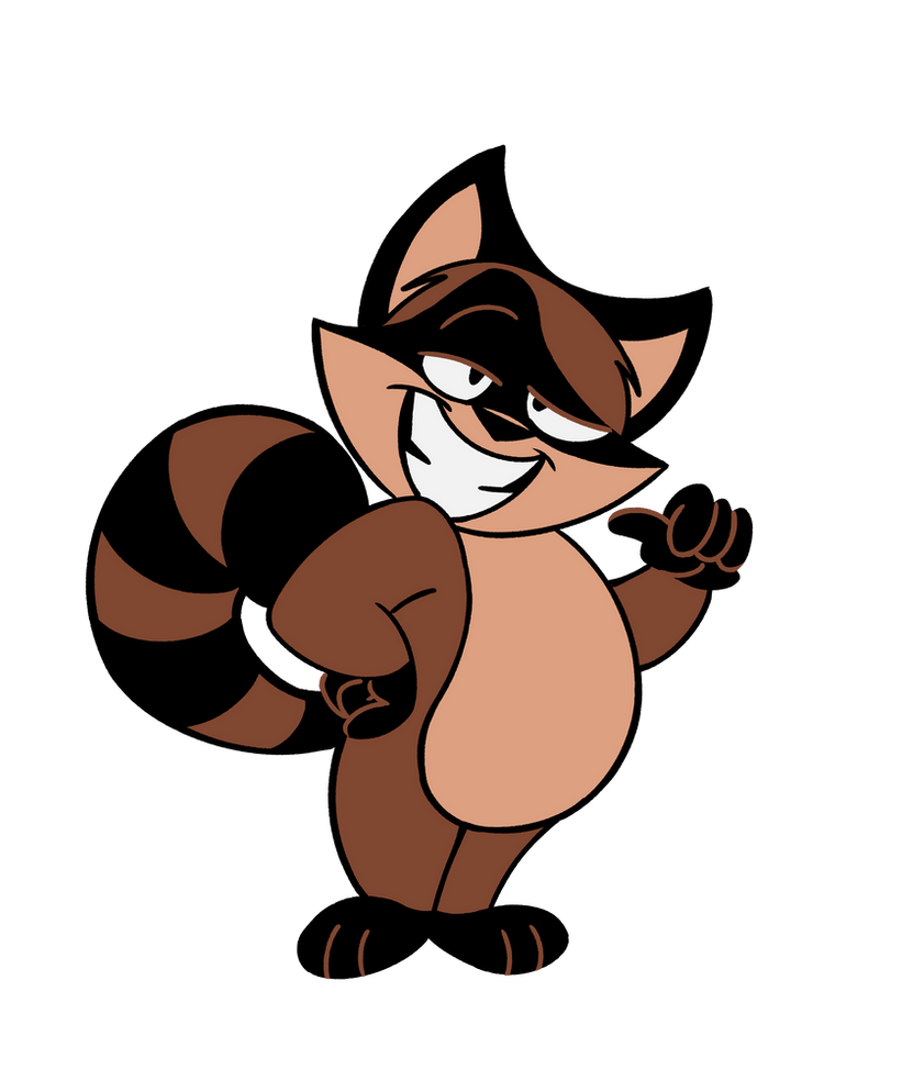 Rusty The Raccoon Rusty the Raccoon (New Design) by SquirrelChip on DeviantArt