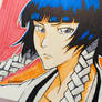 Soi Fon Fanart Traditional Drawing