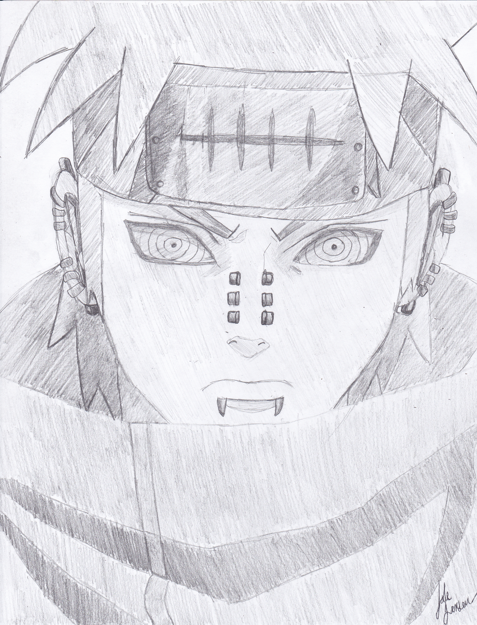 Pain (Pein) : Naruto by step-on-mee on DeviantArt  Naruto drawings easy, Naruto  sketch drawing, Naruto painting