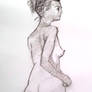 lifedrawing nude woman