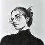 woman portrait with glasses