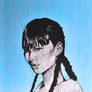 blue sky intense stare