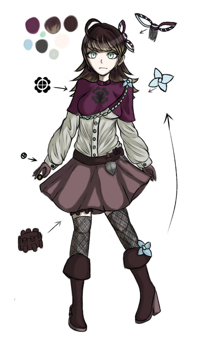 Danganronpa oc redesign by LarimarWarrior on DeviantArt