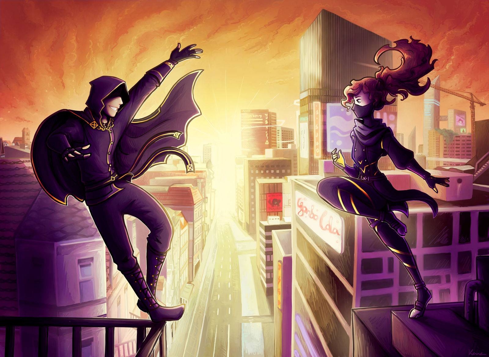 Two Worlds by KanahaniART on DeviantArt