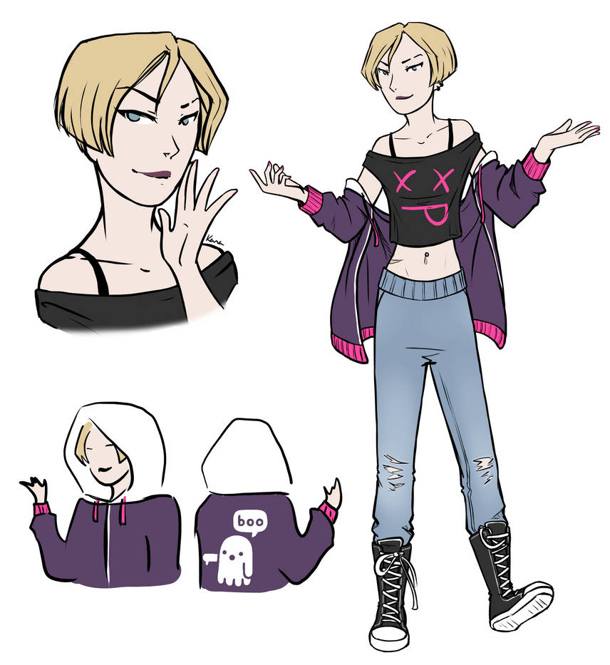 Courtney by KanahaniART on DeviantArt