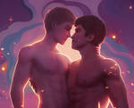 Gay gay homosexual gay by KanahaniART