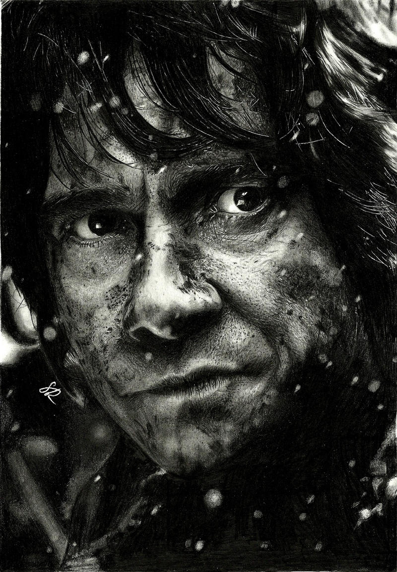 Bilbo Baggins (drawing) by shaynaJreddick on DeviantArt