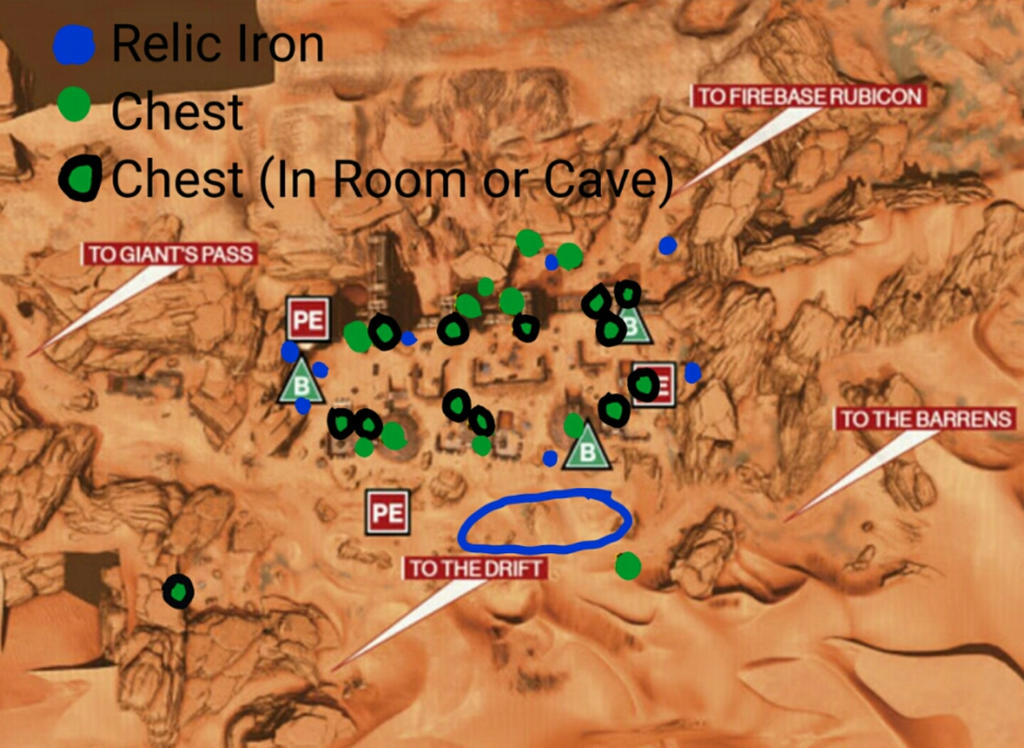 Destiny All Mars Golden Chest Locations 