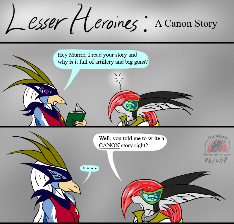 Lesser Heroines: A Canon Story