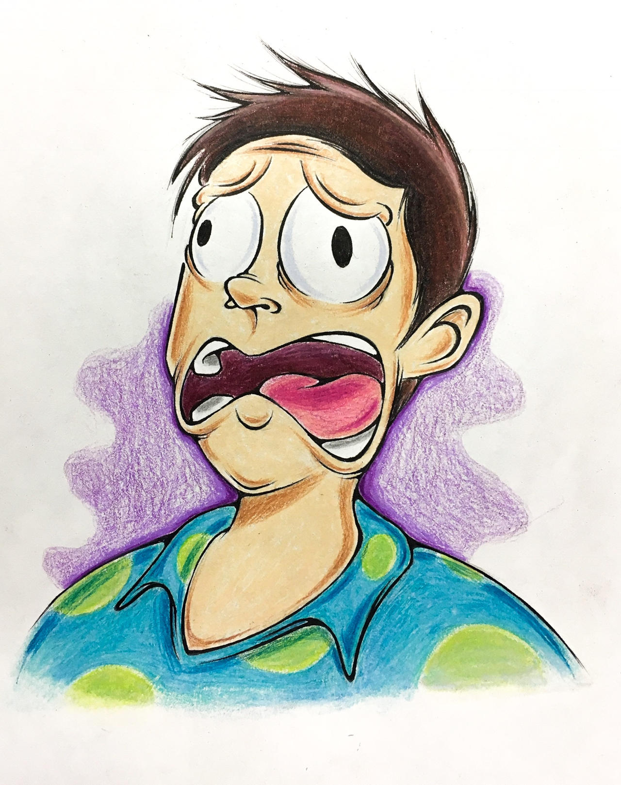 Commission #1: Scream! by YourBrandyArts on DeviantArt