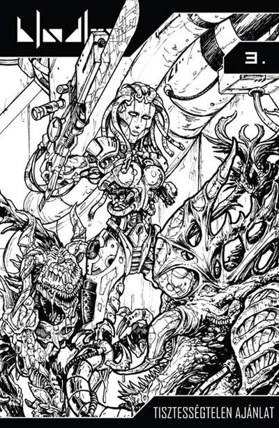 Bloodlust 3 (Limited Edition) cover by BloodlustComics