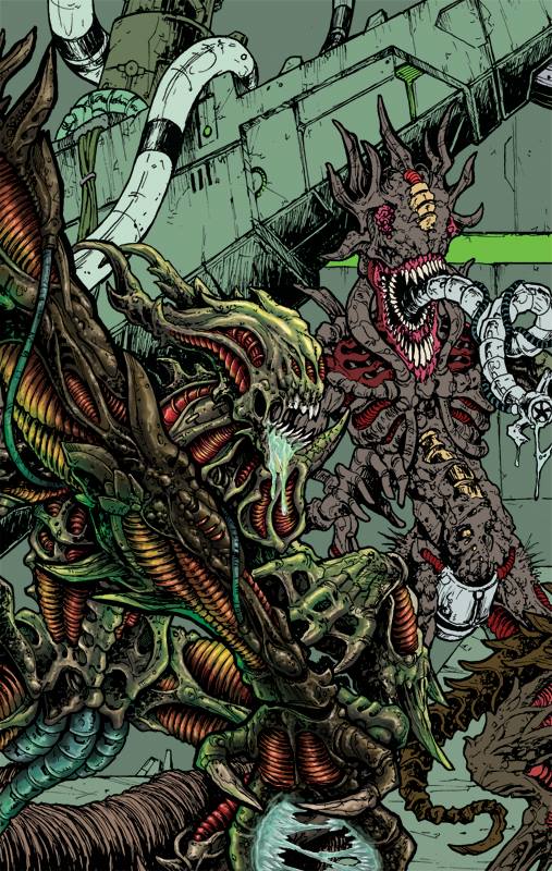 Bloodlust 3 cover IN PROGRESS by BloodlustComics