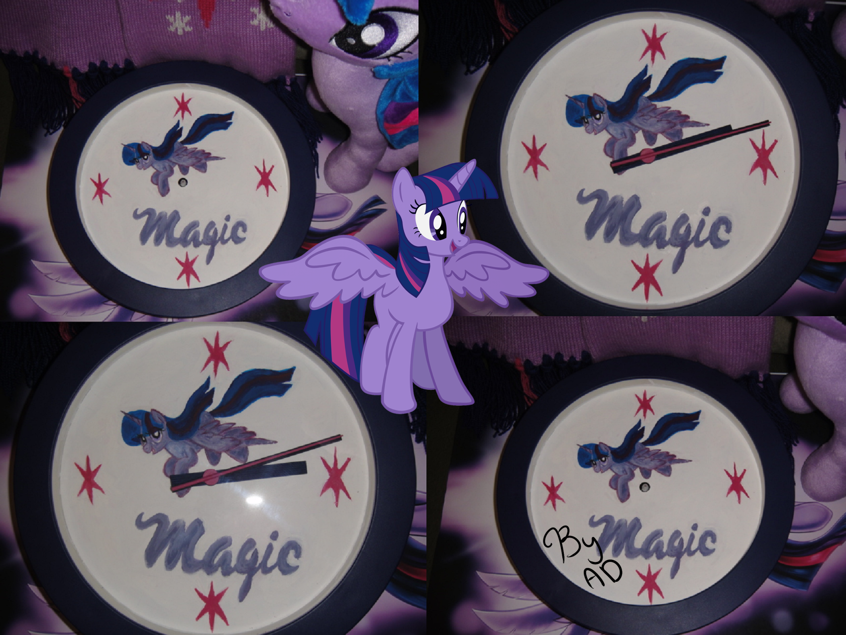 Twilight Sparkle clock