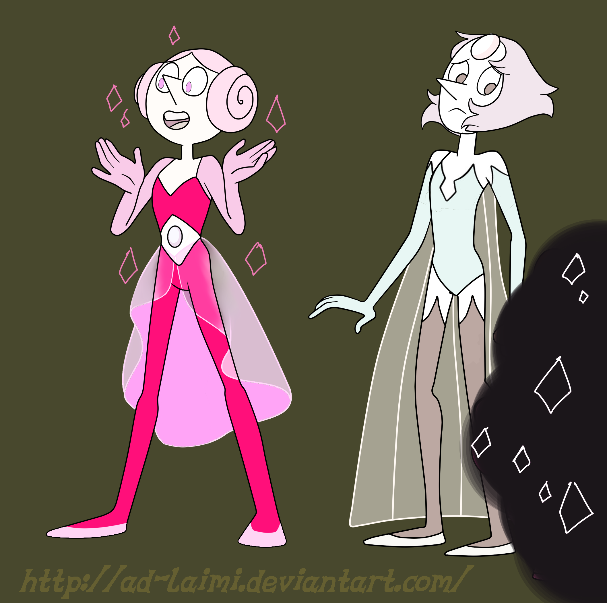 White diamond pearl on sale