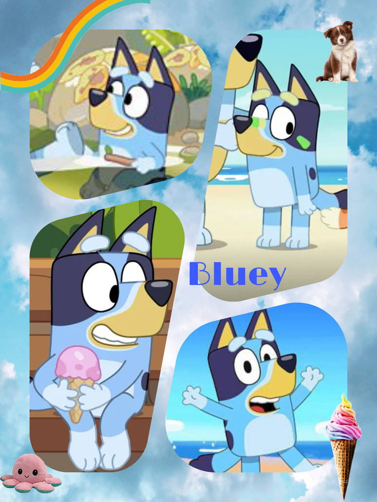 Bluey Adventure Deviantart Bluey by Destivona on DeviantArt