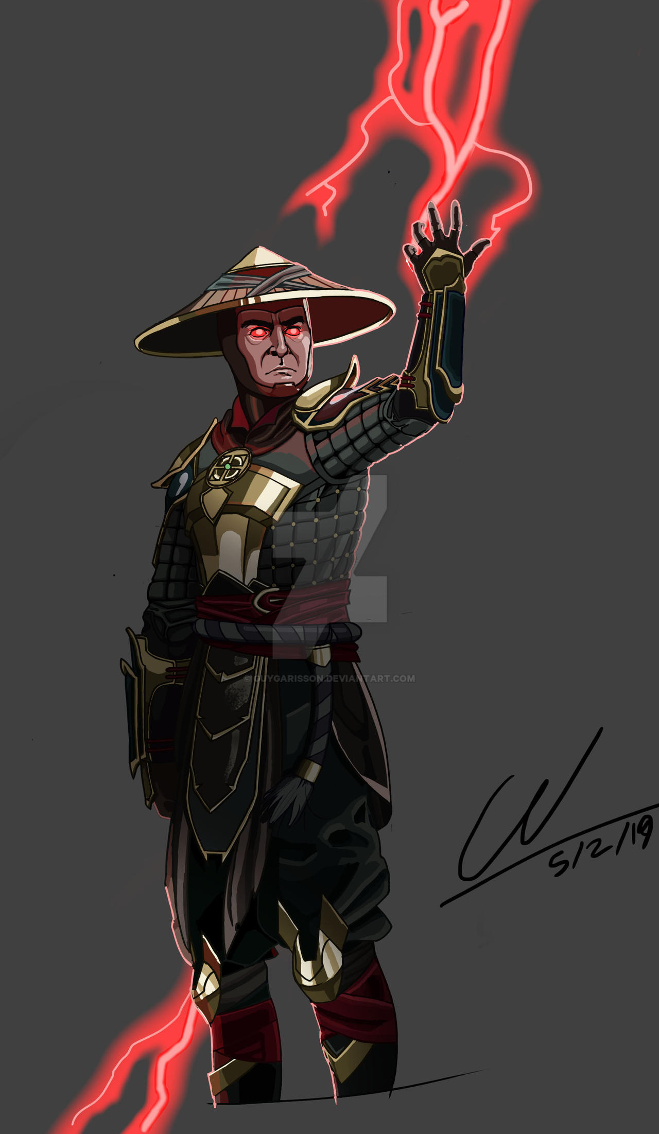 Flind Raiden Raiden Full Color by GuyGarisson on DeviantArt