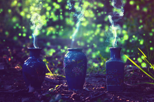 Fireflies and Ancient Magic