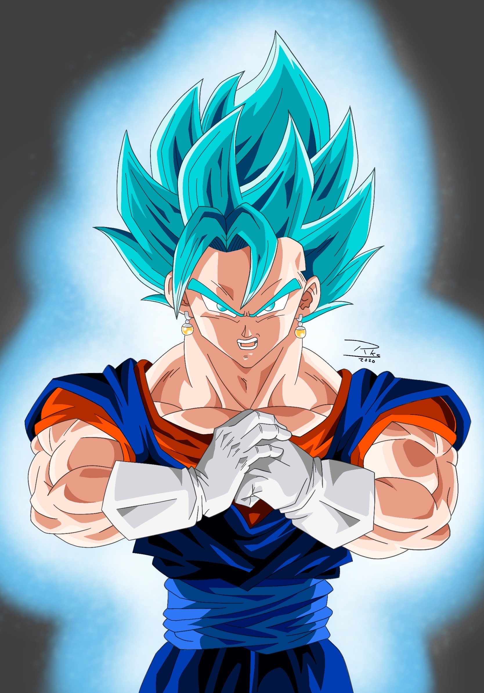 Vegito Blue by kaeo8o8 on DeviantArt