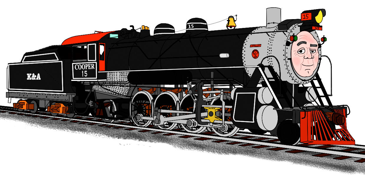 Cooper Raced Train Cooper (my own character) by vincentberkan on DeviantArt