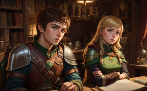 Hiccup and Astrid #2