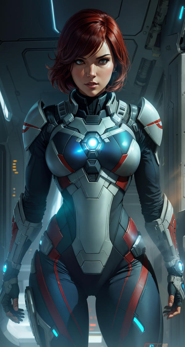Commander Shepard by lizschnabel on DeviantArt