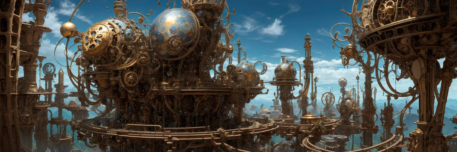 Modron city by lizschnabel on DeviantArt