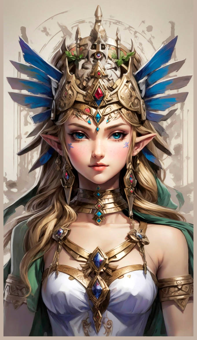 Queen Zelda Echoes of Tihayra by lizschnabel on DeviantArt