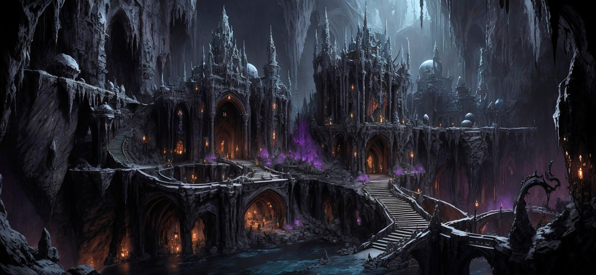 Cards from the Underdark #14 - Halls of T'sarraan by lizschnabel on ...