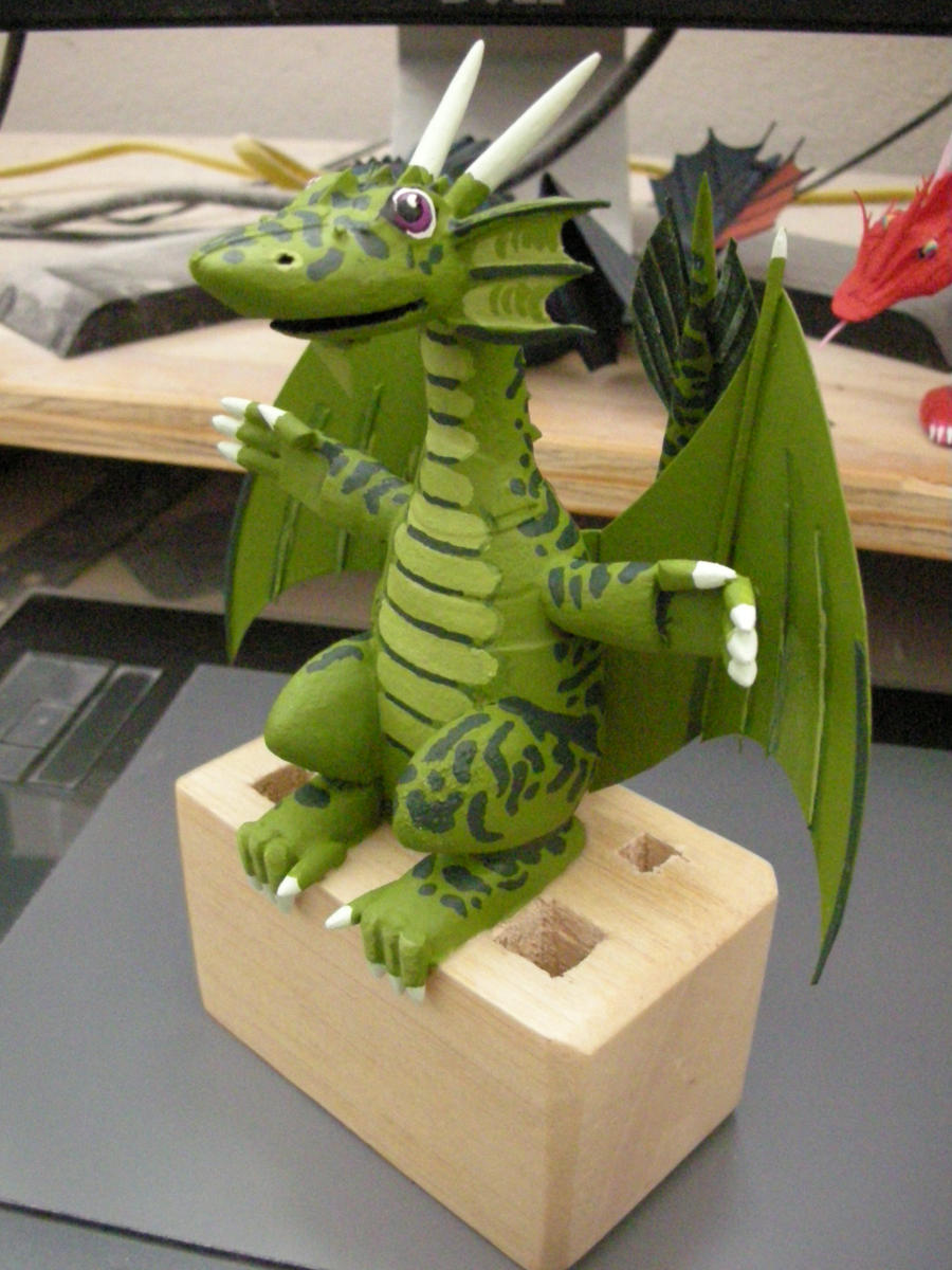 A new wooden Dragon