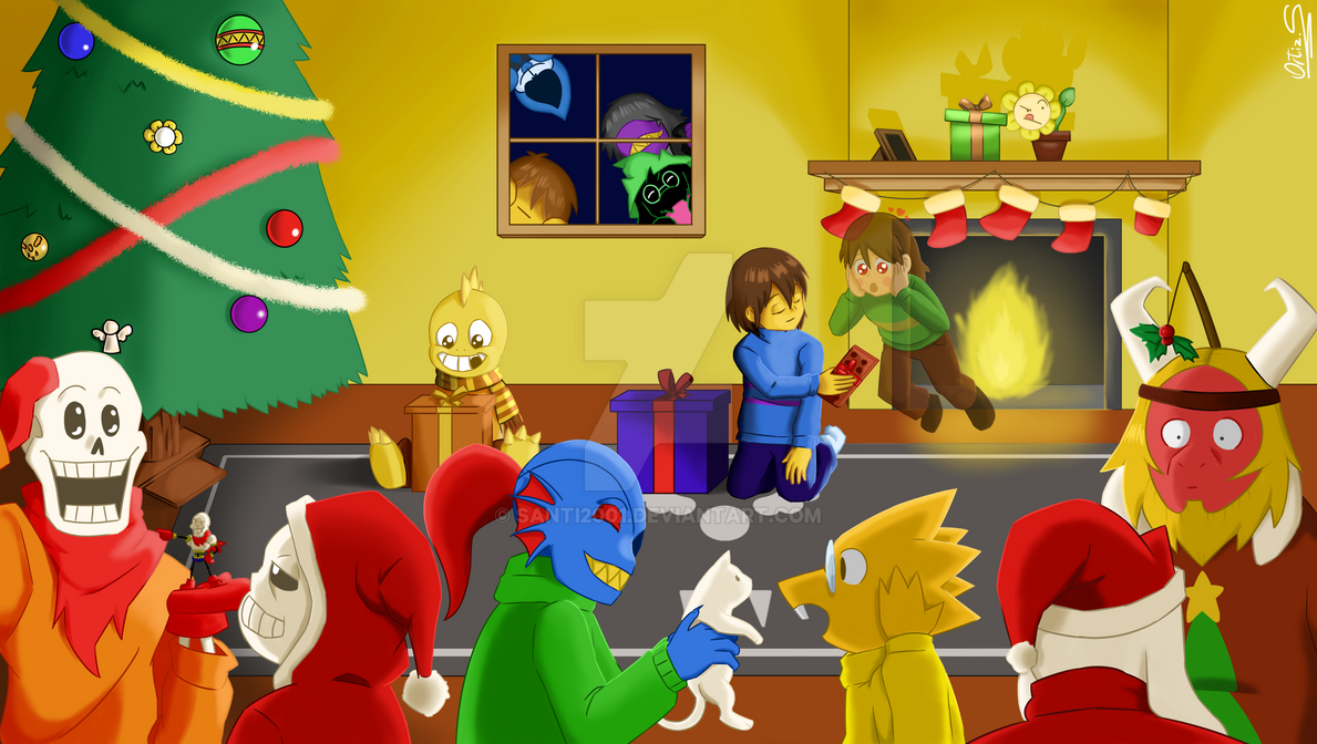 Navidad(undertale) by santi2001 on DeviantArt