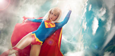 Super Girl New 52 cosplay Banner