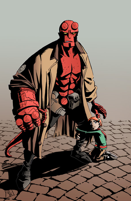 Hellboy guardian angel