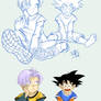 Goten and trunks color