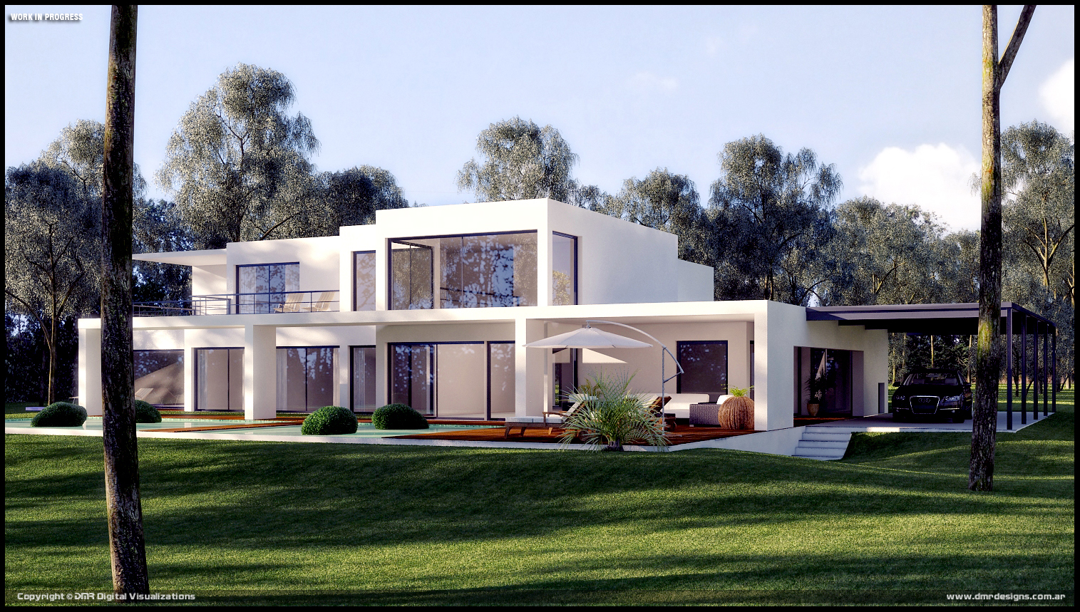 Modern house wip by diegoreales modern house wip by diegoreales