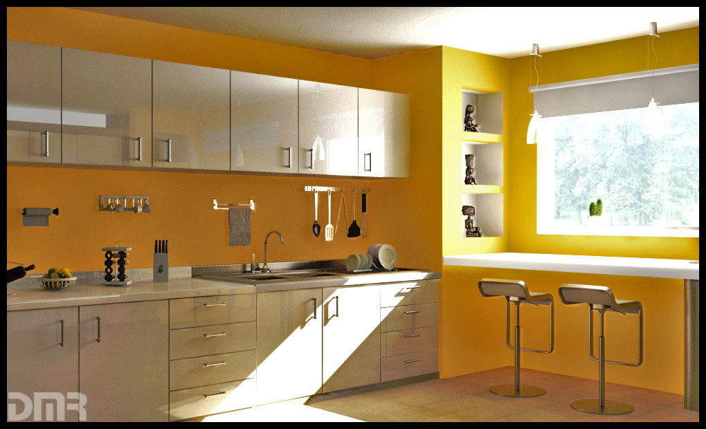 Sunny Kitchen By Diegoreales On Deviantart