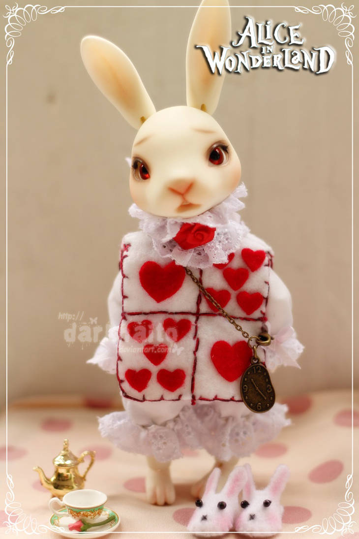 White Rabbit Alice Custom Alice in Wonderland - White Rabbit by darknaito on DeviantArt