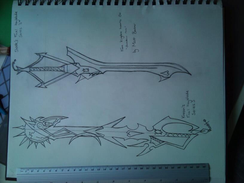 KH|OC Shadow Arc S3 keyblades by EternalDarknessTerra on DeviantArt