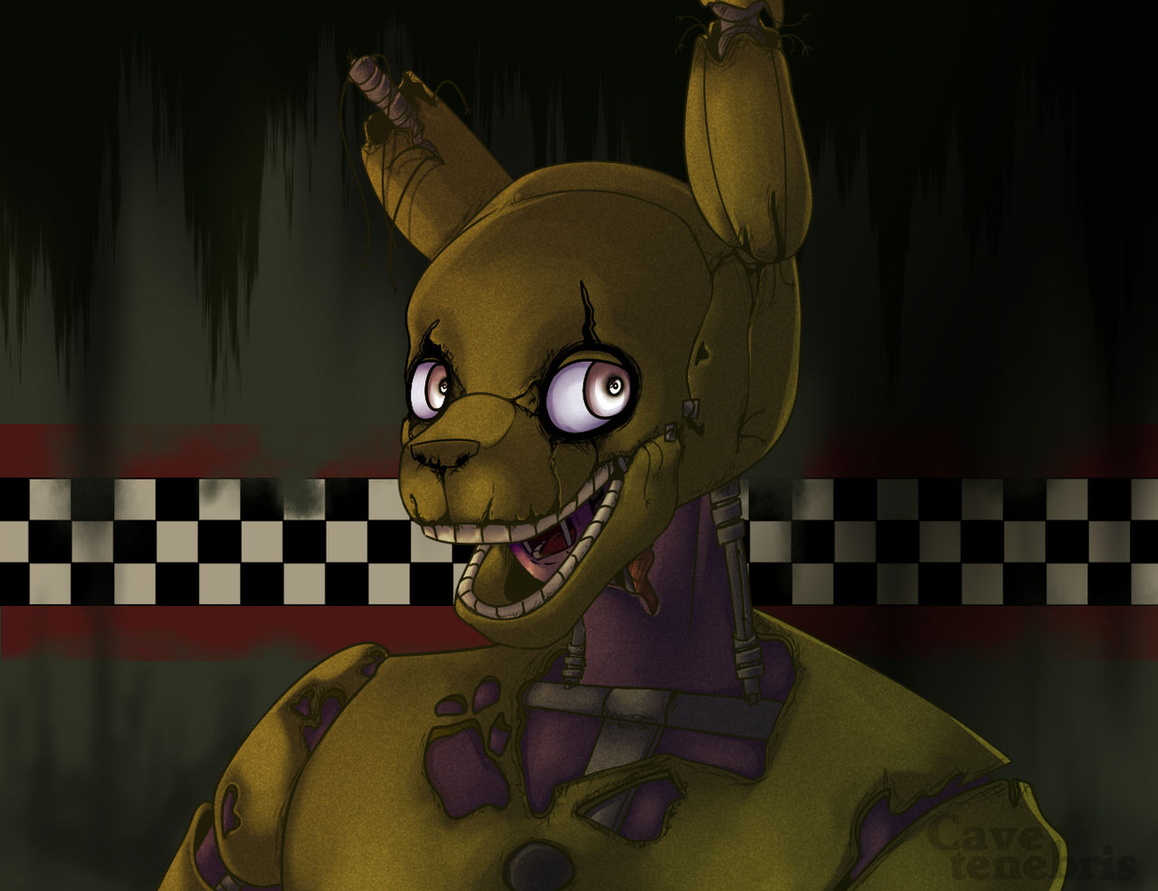 Springtrap by CaveTenebris on DeviantArt