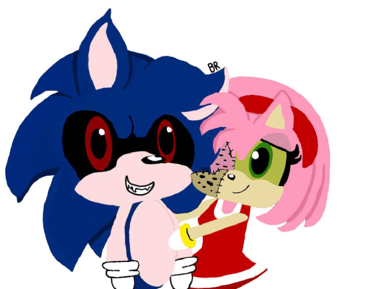 💜Orca The Artist 💜 on X: Here a Amy Rose/Rosy Icon. She from Sonic.Exe  Nightmare Universe  / X