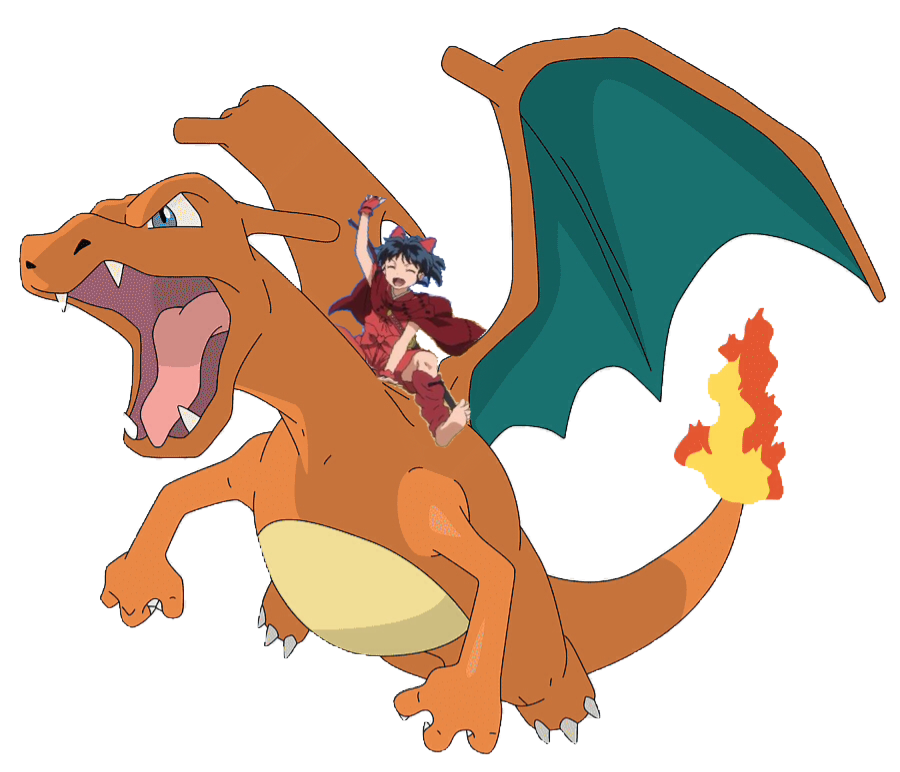 Charizard Ride Moroha Rides Charizard by CarlosLeonardo2000 on DeviantArt