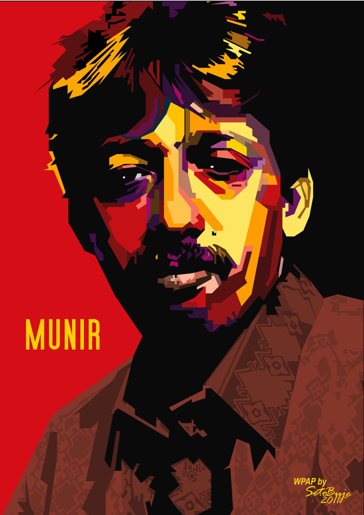 Munir Rp Munir in WPAP by setobuje on DeviantArt
