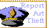 Report Art Theft Stamp