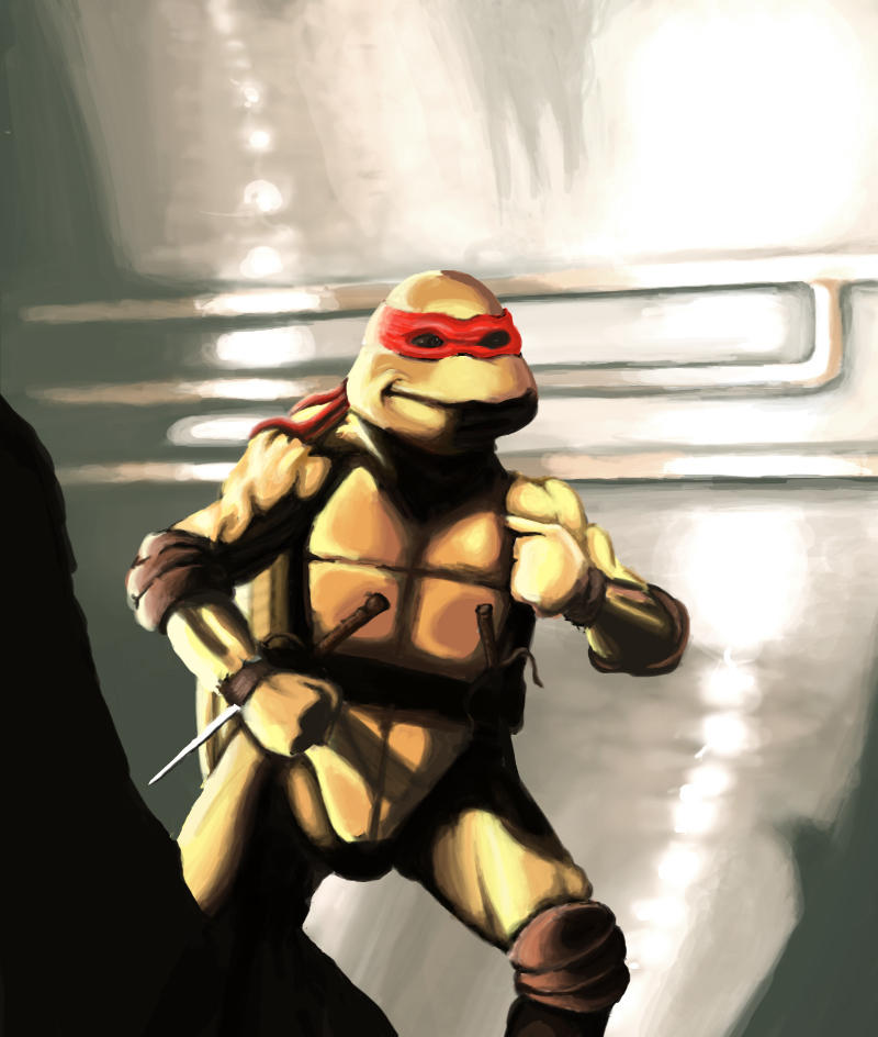 Tmnt 1990 Raph TMNT 1990 movie Raph by JodyBriggs on DeviantArt