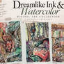 Dreamlike Ink & Watercolor Collection | 3-Art Digital Download