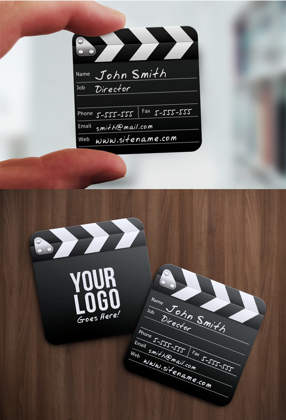 Movie Director Business Card by nexion218
