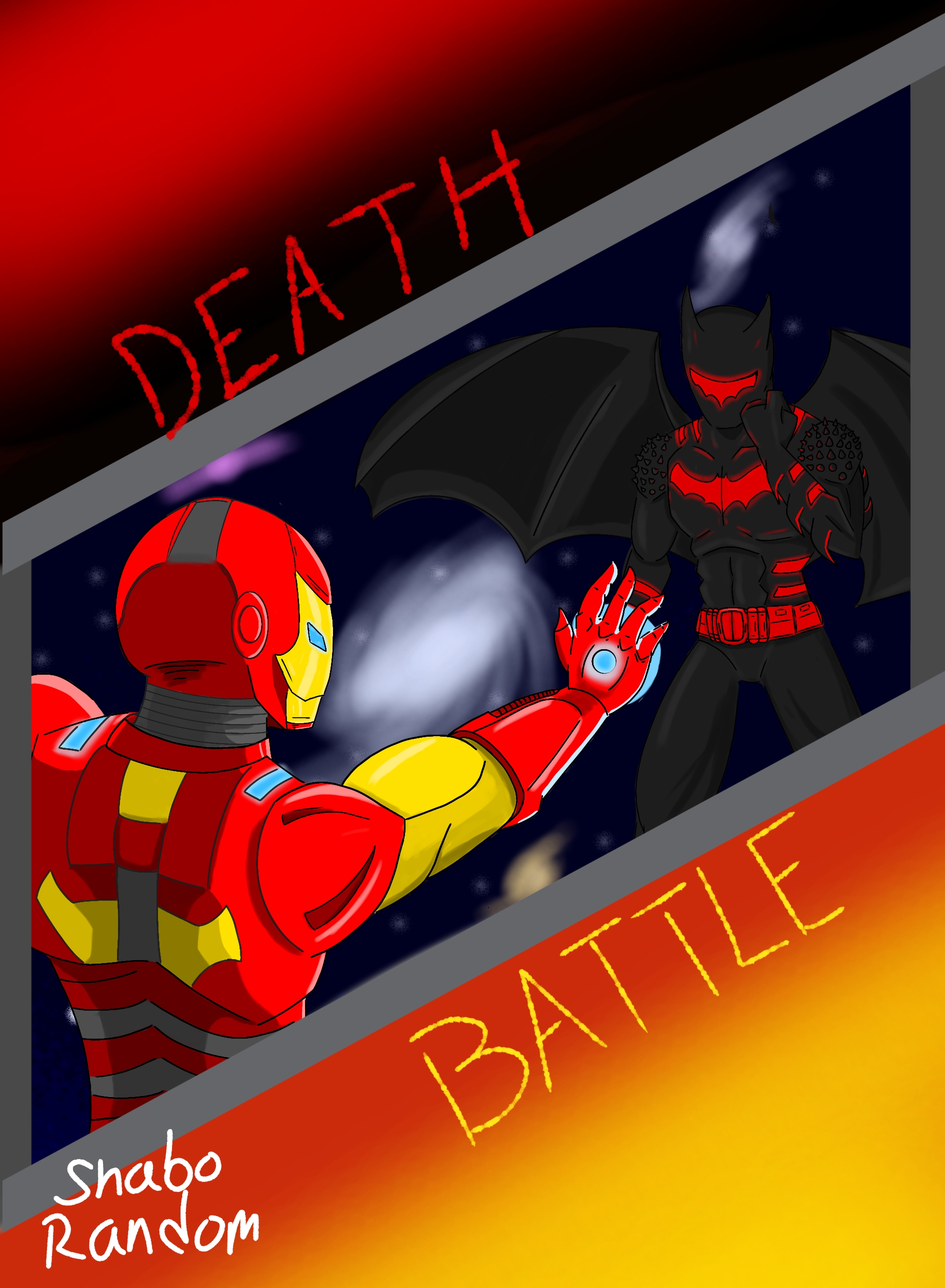 DEATH BATTLE FANART - Genos vs War Machine by Carbonated-Jem on DeviantArt