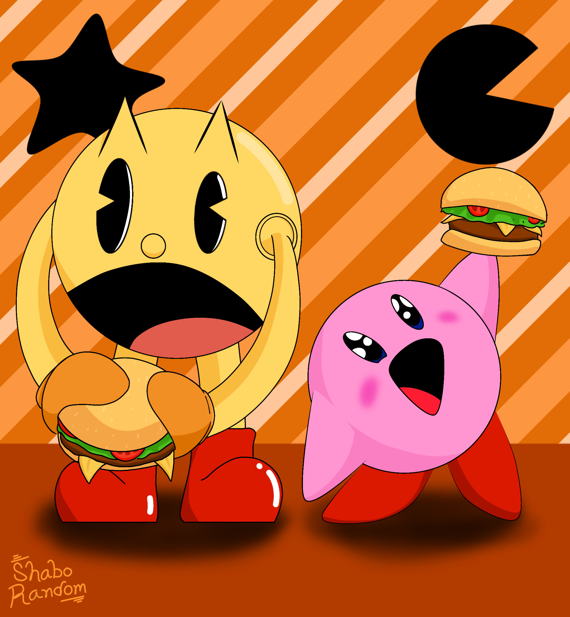Kirby outlet and pacman