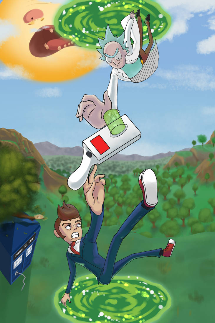 Rick Sanchez vs The Doctor Death Battle Fanart by Shabo-Random on ...