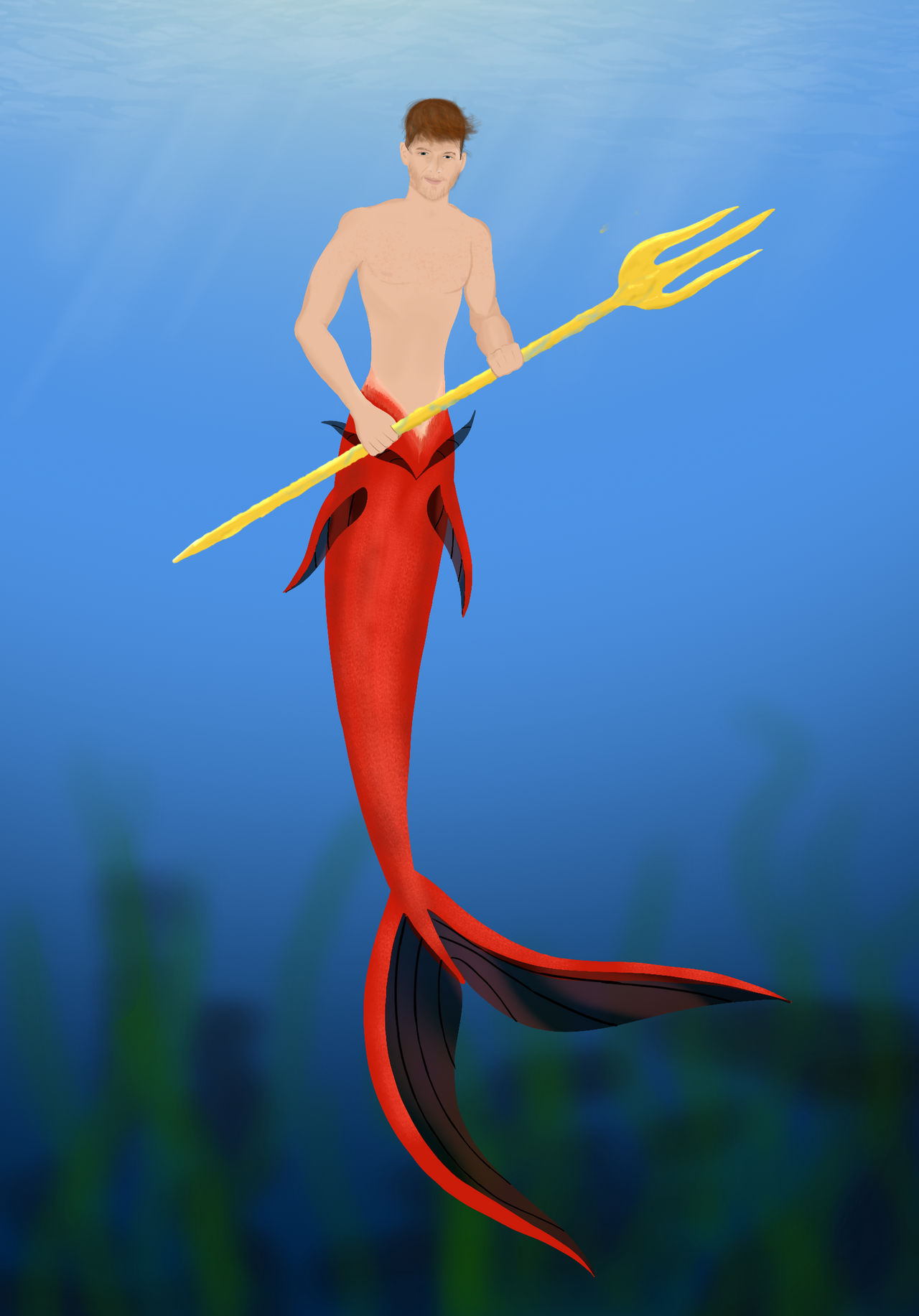 6 Mermen Merman David by DrawingDavid on DeviantArt