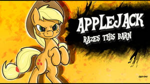 AppleJack Razes This Barn! Super Smash Bros.